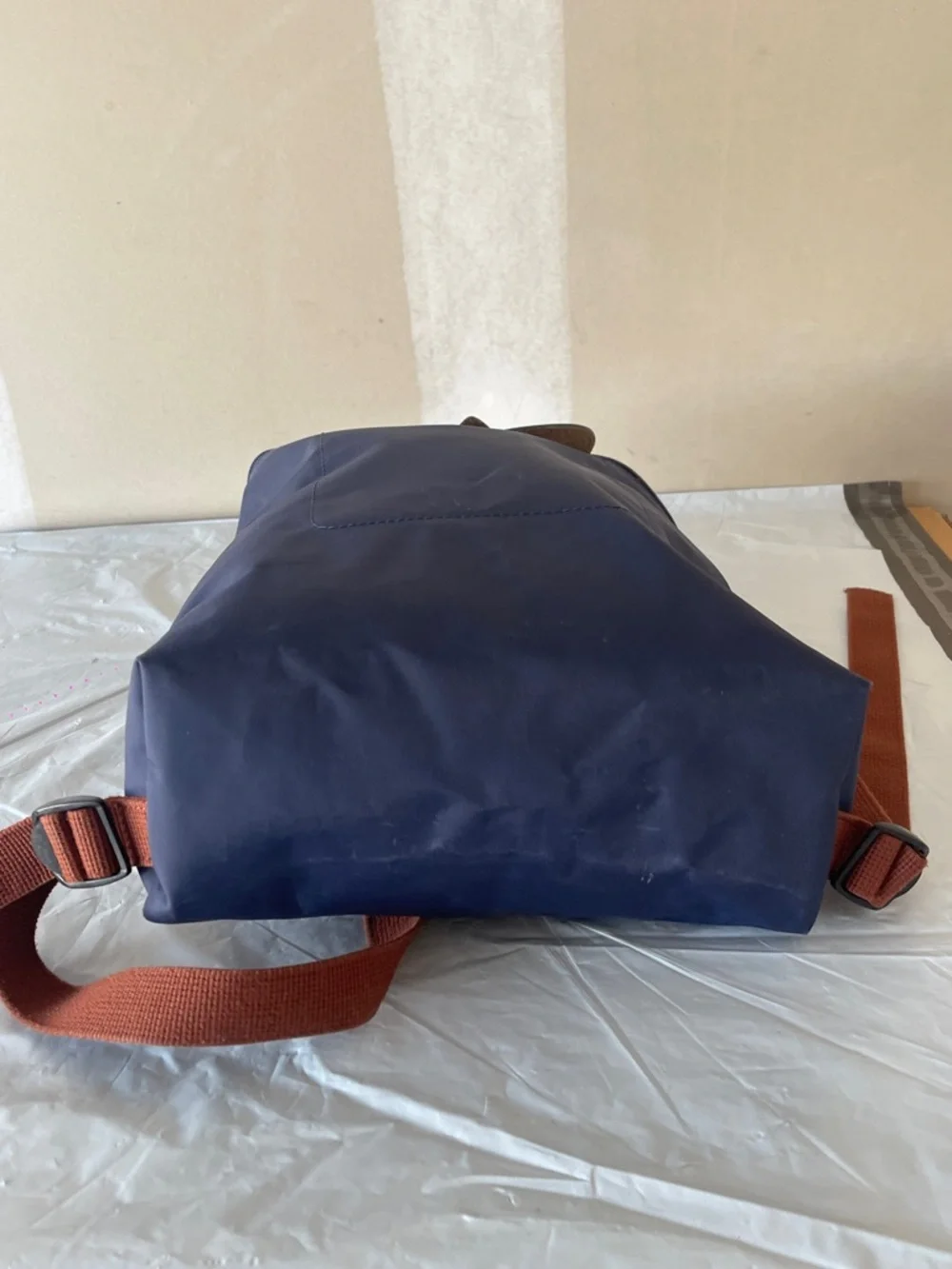 Longchamp Le Pilage Backpack Navy 10